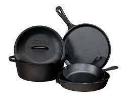 Cast iron enamel cookware set frying pan skillets  5