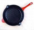  Cast ironbake ware grill pan griddles 3