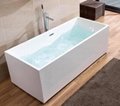 Free-standing modern acrylic bathtub wholesale and distribution