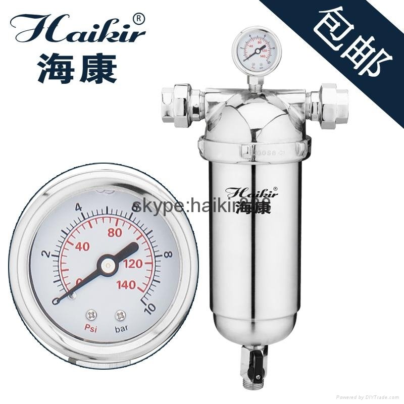 stainless steel water filter tankless pumpless