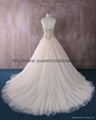 Luxurious strapless  sweetheat A-line wedding dress 4