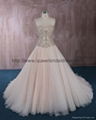 Luxurious strapless  sweetheat A-line wedding dress 1