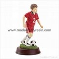 Resin Soccer Boy Figure  Soccer boy