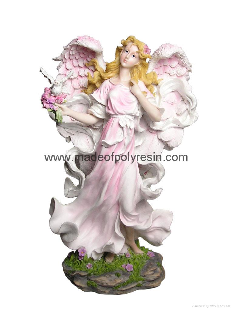 polyresin standing fairy, resin fairy, fairy statue MPFA30070 made