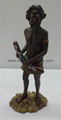 Statue Aboriginal with Didge