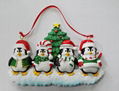 Personalized christmas decoration of