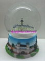 Resin souvenir snowglobe for Germany