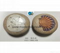 OEM stone shape with 3D seashell