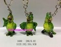 Good quality Green parrot with keychain