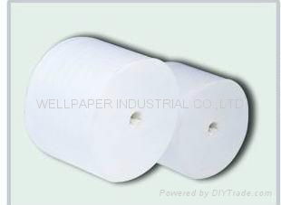 coreless toilet tissue rolls
