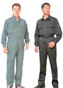 定制夏季薄款连体工作服长短袖套装 劳保工程服 工程工装连体服 3