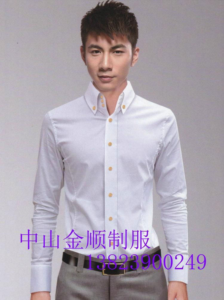 Zhongshan garment factory,men's and women's clothing, office work shirt 2