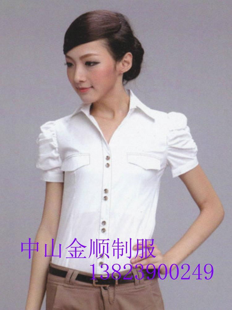 Office female administrative uniform shirt, manufacturer/wholesale suppliers  4