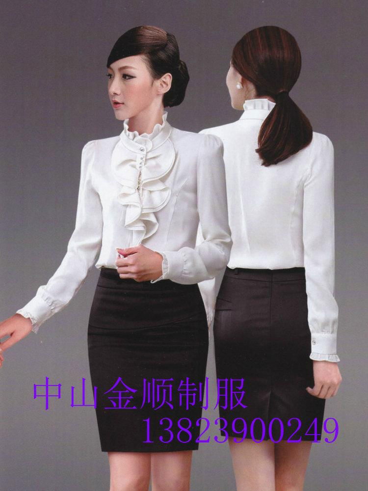 Brand blouse customized clothing shirt suits the uniform  2