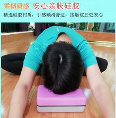 silicone yoga brick