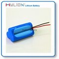 Small Lithium Battery Pack for Mobile LED Light 18650 3S 2600mah 11.1V 2