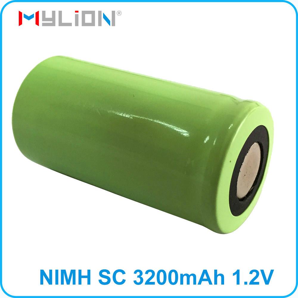 high quality rechargeable 1.2v SC 3200mah nimh Battery 4