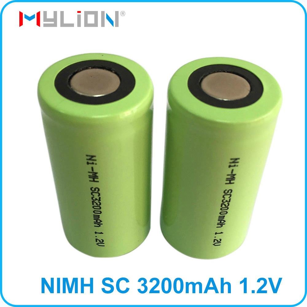 high quality rechargeable 1.2v SC 3200mah nimh Battery