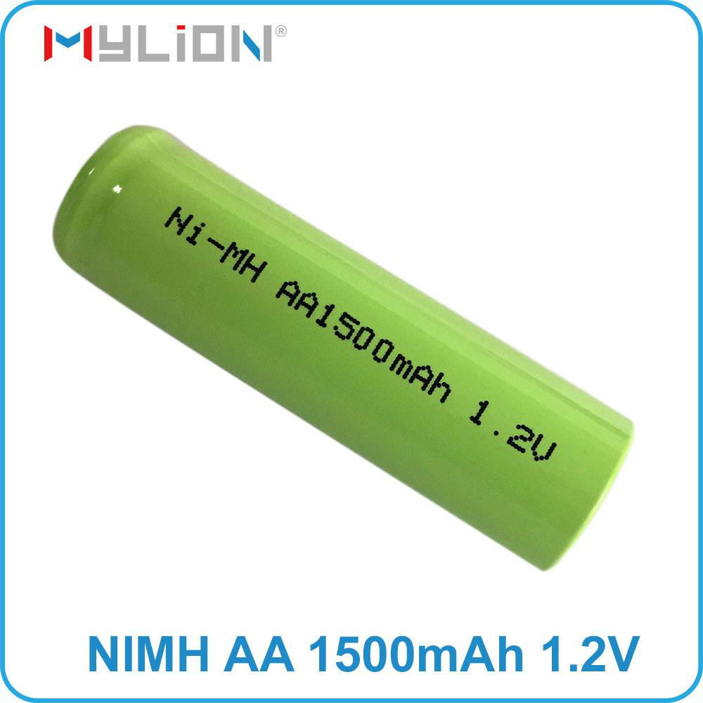 rechargeable nimh 1.2v 1500mah aa Battery 2