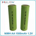 rechargeable nimh 1.2v 1500mah aa Battery