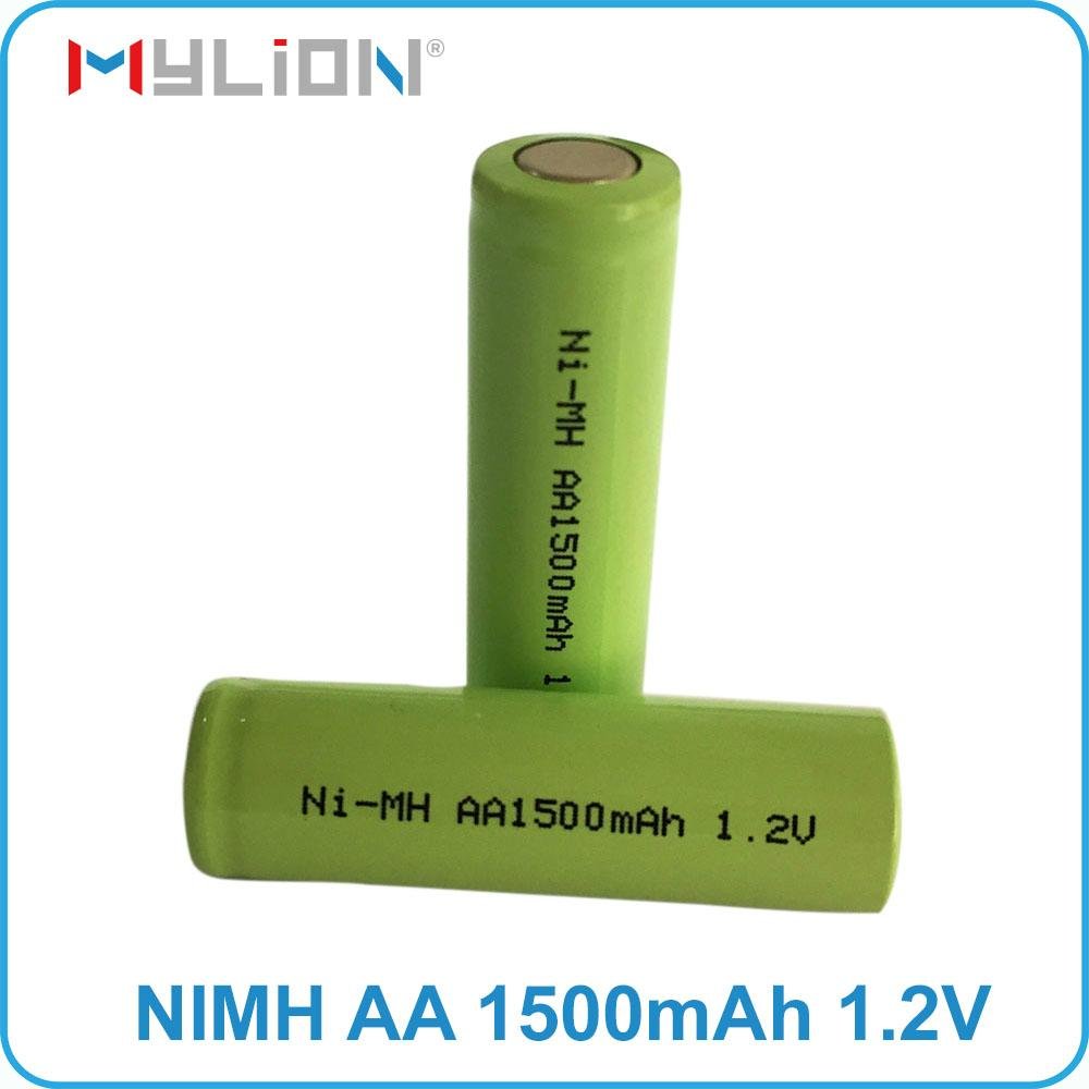 rechargeable nimh 1.2v 1500mah aa Battery 5