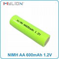 rechargeable nimh 1.2v 650mah aa Battery