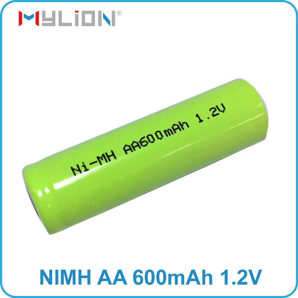  rechargeable nimh 1.2v 600mah AA Battery 5