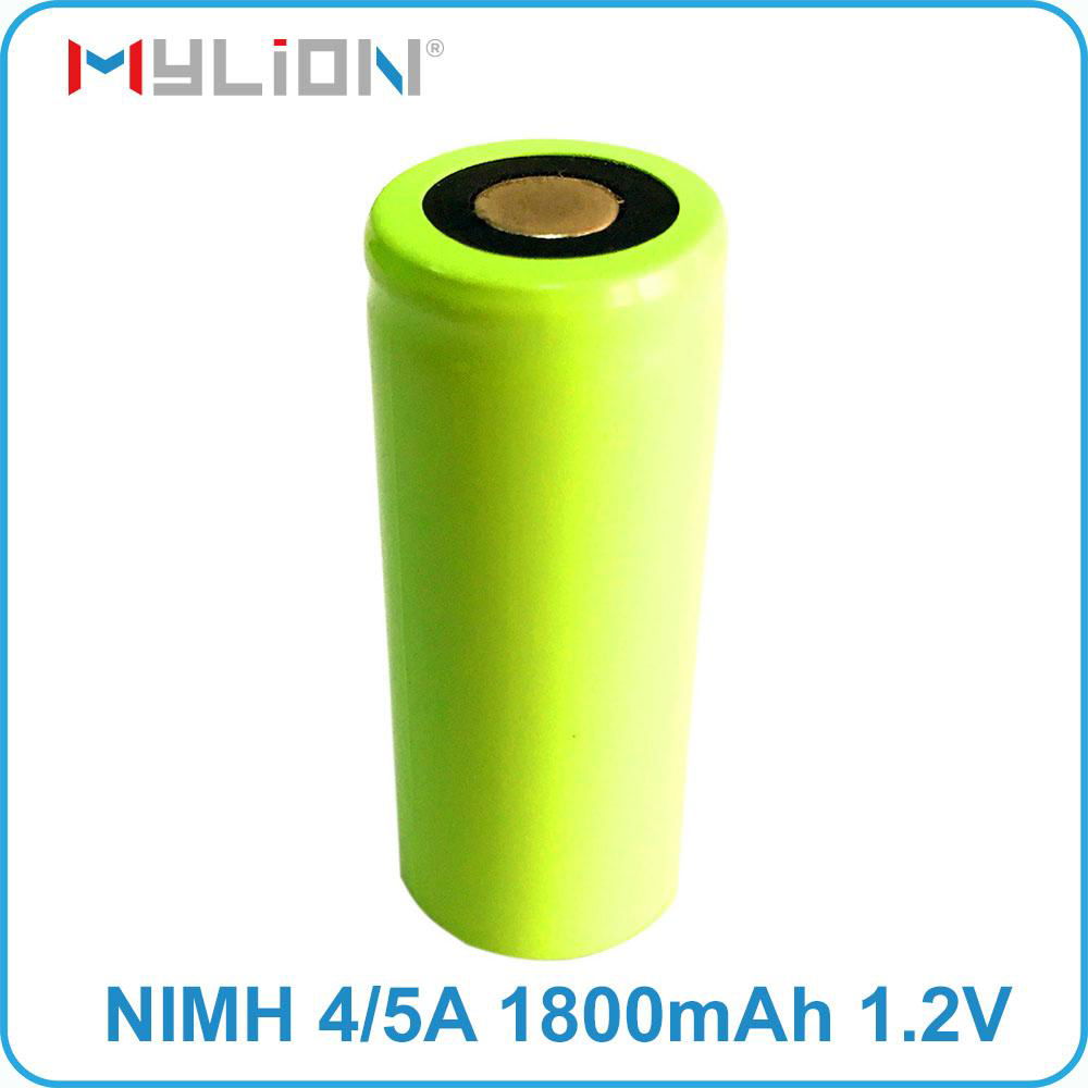 rechargeable 1.2v 4/5A 1800mah nimh Battery 3