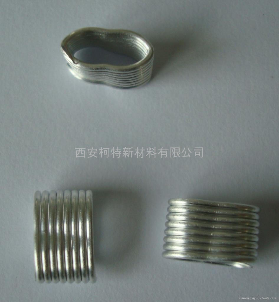 Aluminum strips, wires, hooks,