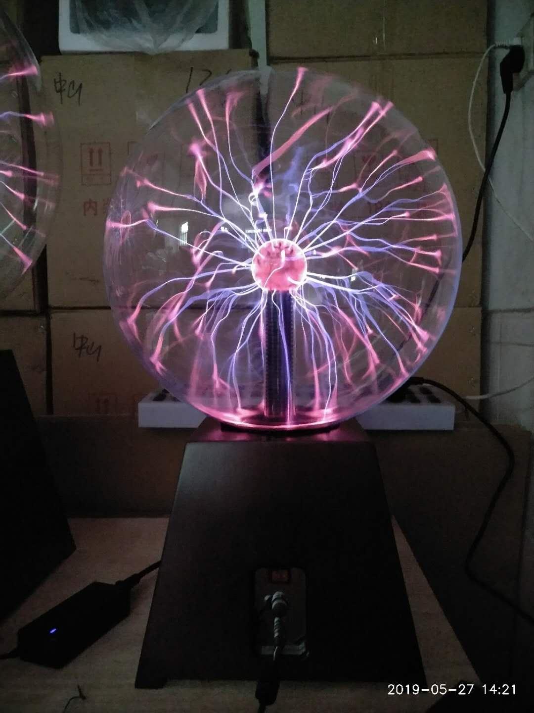 15 inch plasma ball with audio function