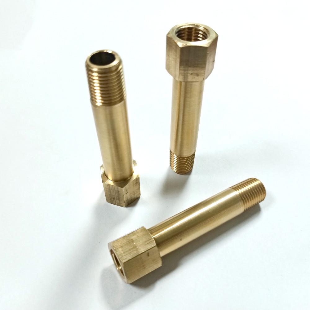 2分内外牙水嘴模具运水链接通水接头铜接头加长接头 4