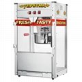12 ounce stainless steel popcorn machine