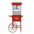 8 ounce large popcorn machine with cart (PM08LC) 2
