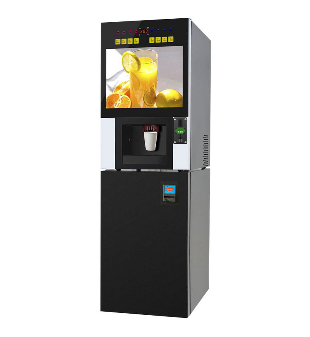 8-Selection Hot Drink Instant Coffee Vending Machine (HV306B) 2