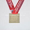 Custom high quanlity souvenir metal medals with ribbon