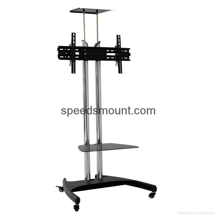 TV stand with wheels for display up to whatsapp +65 84984312 or +86 13707994202  5