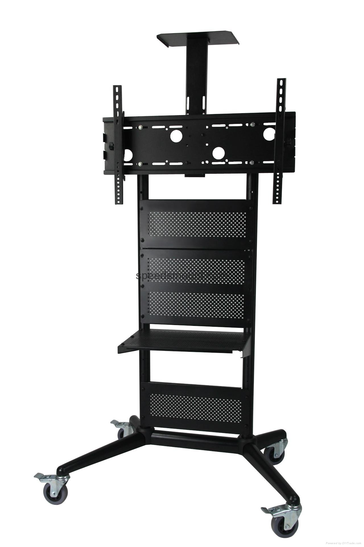 TV trolley cart up to 75" whatapp+65 84984312 3