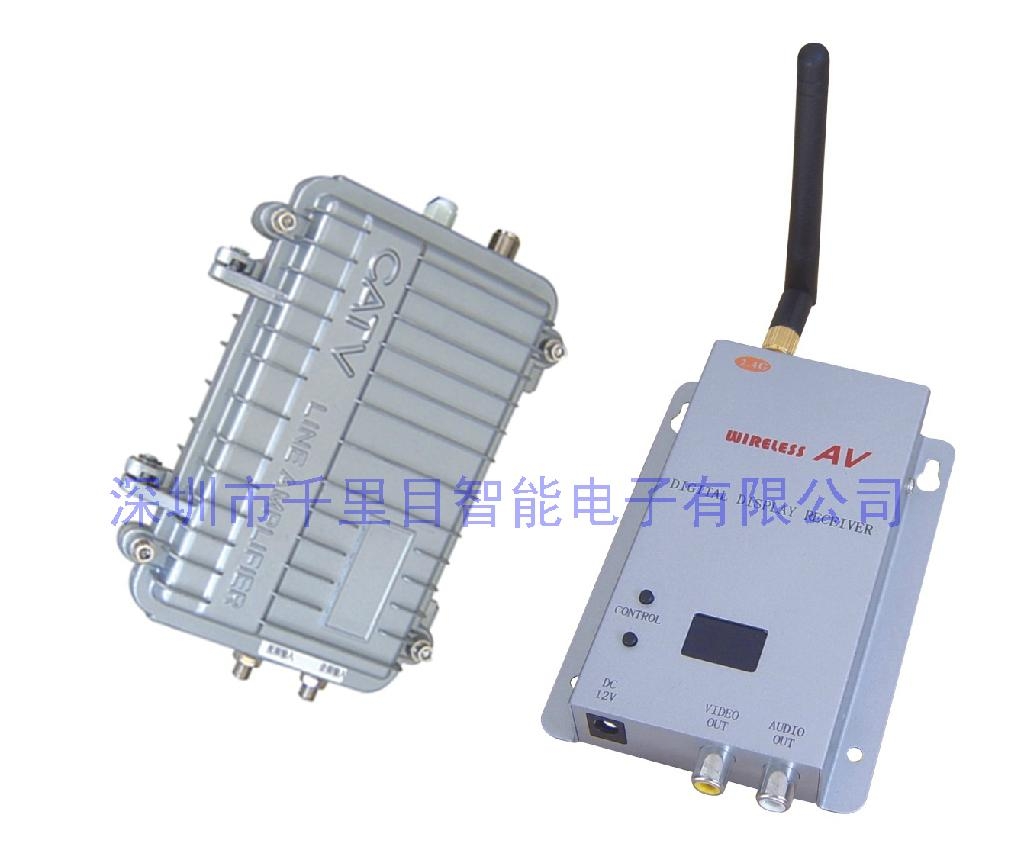 CATV wireless transmitter with receiver 2