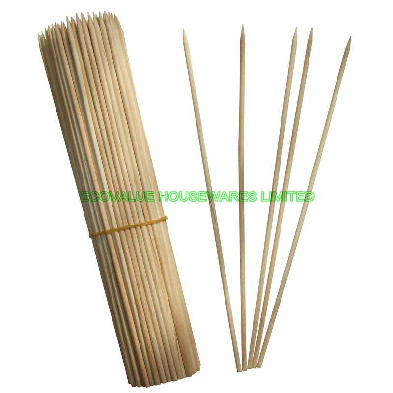 Wooden Skewers Birch Wood Machine Use