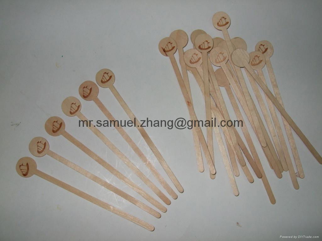 Wooden Coffee Stirrer