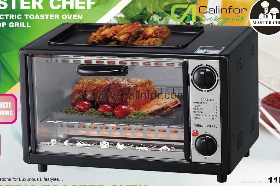 Toaster Oven with BBQ grill GB0921T Calinfor (China Manufacturer