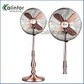 Calinfor 16" exclusive gourd shape round base metal stand fan