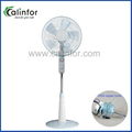 Calinfor special red & white color electric stand fan with timer