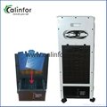 Portable floor standing air cooler fan with mist