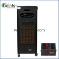 Quiet home use water air cooler with mist