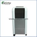 Small home portable indoor air cooling fan with mist