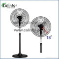 Calinfor commercial ABS & metal stand fan with strong wind