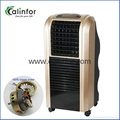 Golden portable 100W household air cooling fan with strong wind