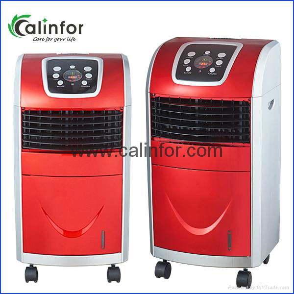 Mini LED display anion air cooler with heater and humidifier 4