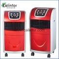 Mini LED display anion air cooler with heater and humidifier